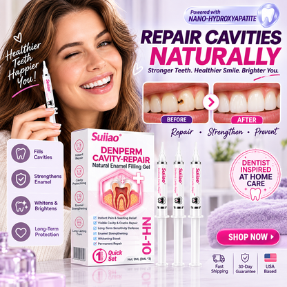 Suiiao® DenPerm Cavity-Repair Natural Enamel Filling Gel