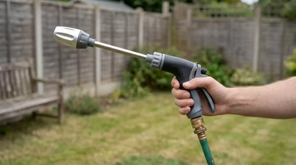 Power Blast Plus High-Pressure Garden Hose Nozzle for Car Washing, Patio & Outdoor Cleaning