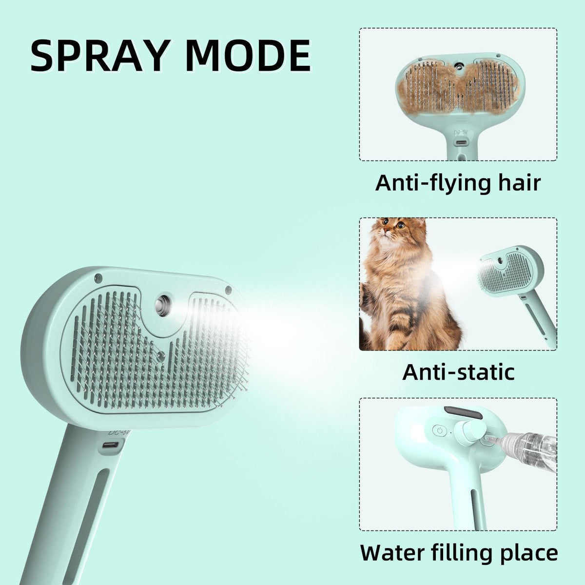 💥Pet Spray Hair Removal Comb🐶
