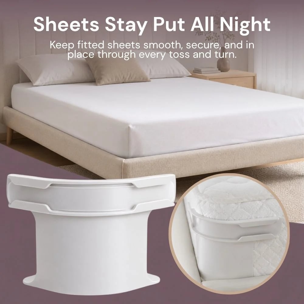 💖Sheet Holders - Secure Bed Sheets Firmly in Place - 4 Pack