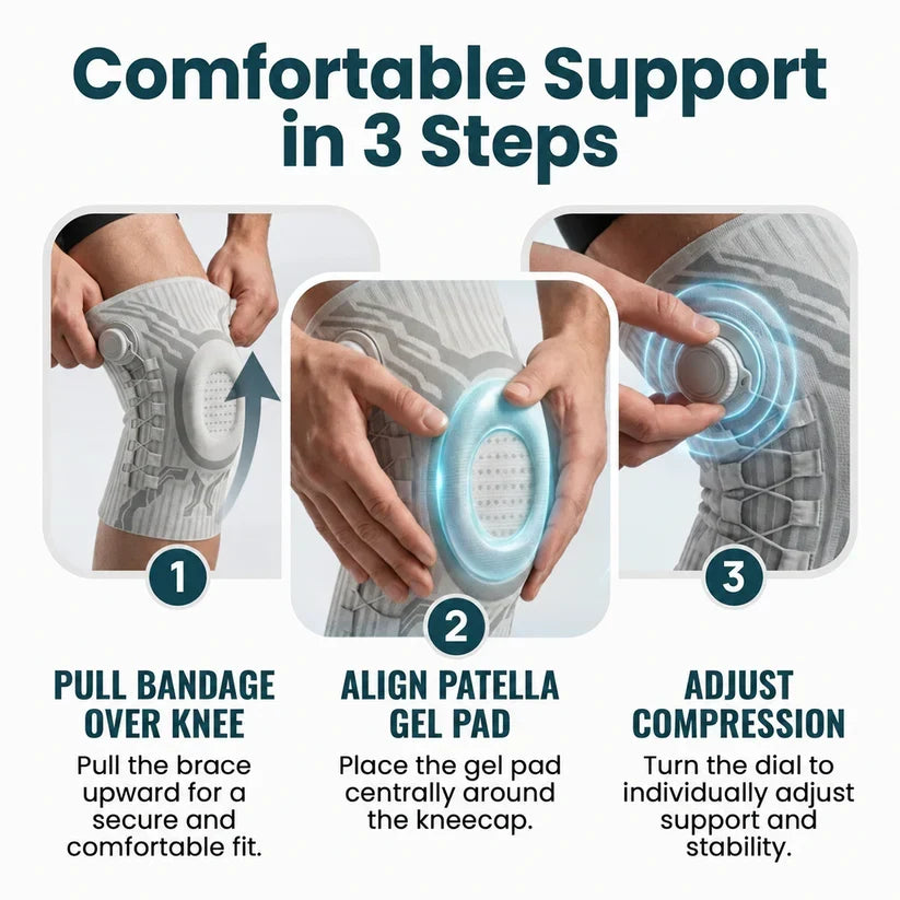 Compression Knee Sleeve for Women & Men