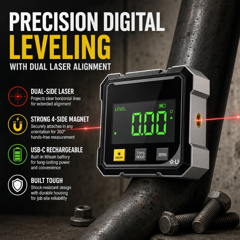 Magnetic Digital Laser Level