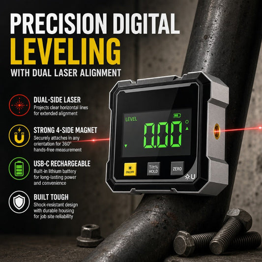 Magnetic Digital Laser Level