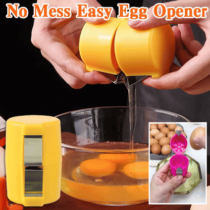 🔥Limited-time Buy 2 Get 1 Free $9.99/EACH🍳 Quick Egg Cracker Tool – Open Hundreds Of Eggs Faster & Cleaner 🔥