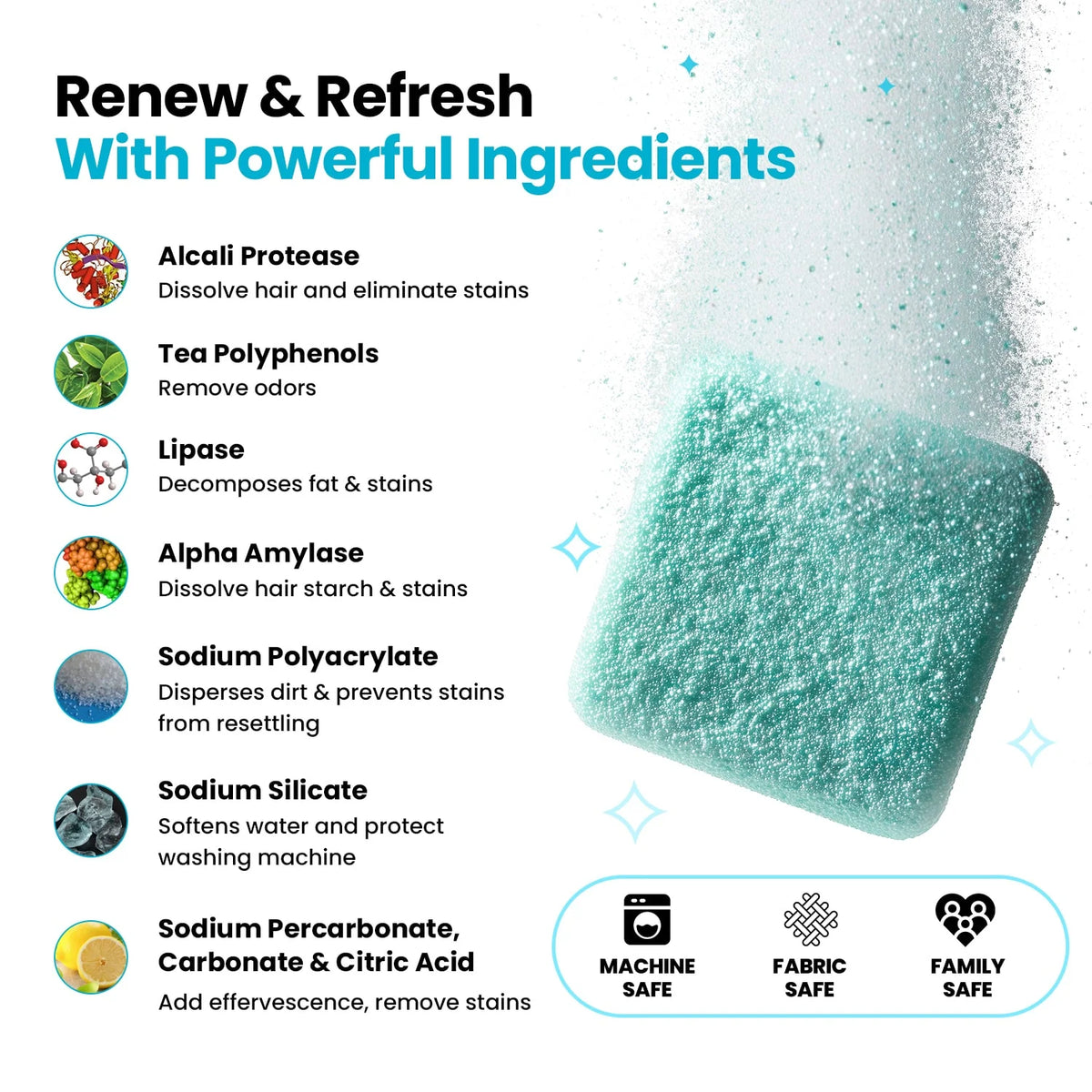 Pyrolite Washing Machine Cleaner