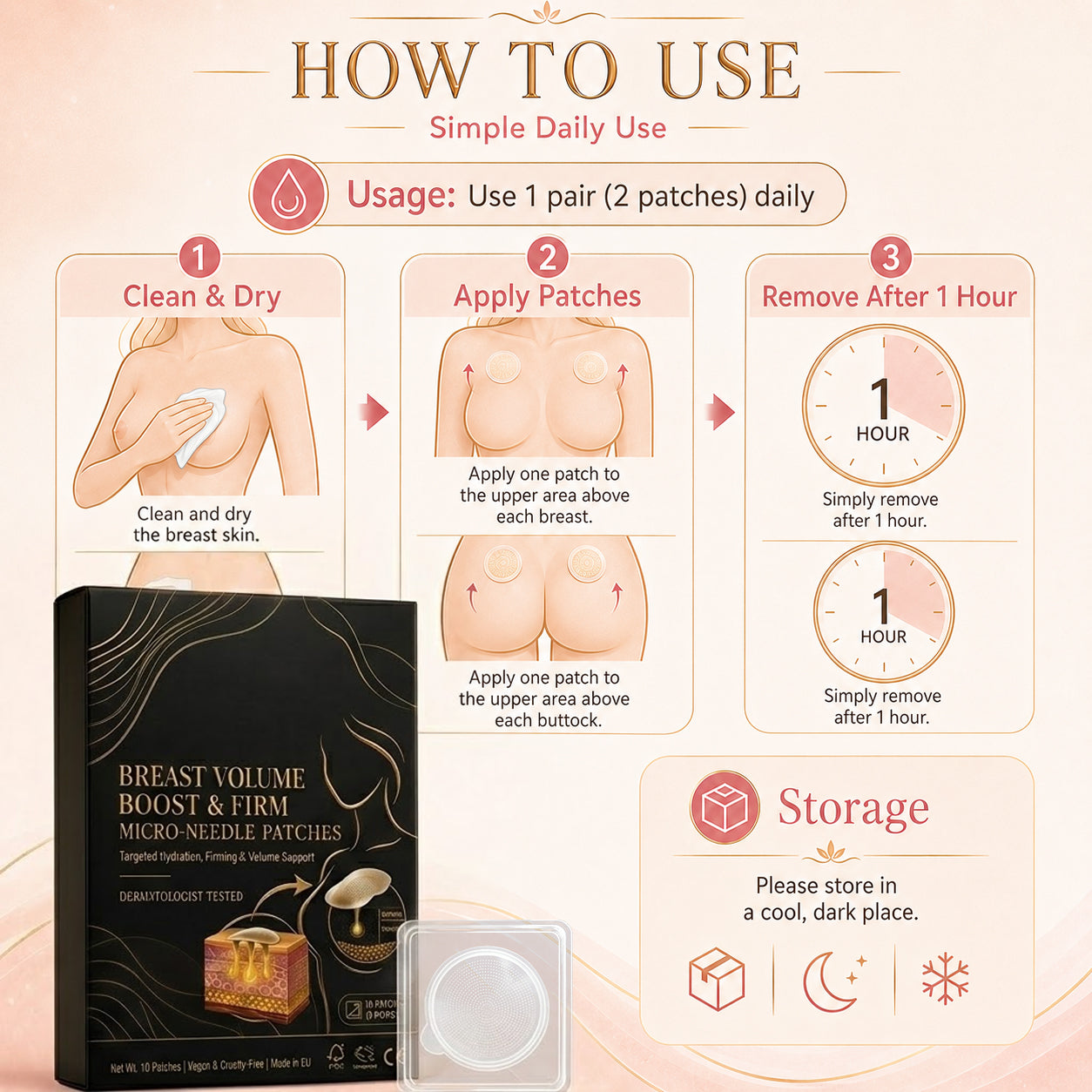 💥pyrolite® 💥Breast Enhancement Patches