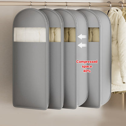 ❤️‍🔥2026 Space Saving Hanging Garment Bag with Self Compression Zipper