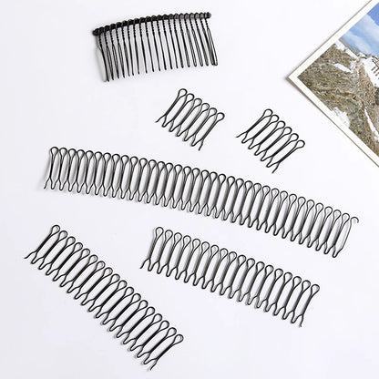 6PCS Hair Finishing Fixer Waver Comb