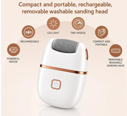 Rechargeable Dual Speed Electric Foot Callus Remover