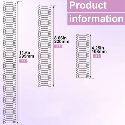 6PCS Hair Finishing Fixer Waver Comb