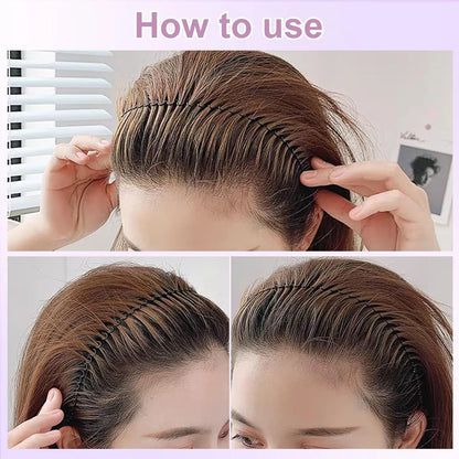 6PCS Hair Finishing Fixer Waver Comb