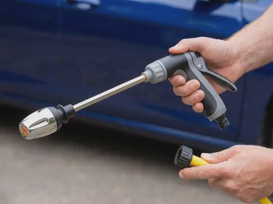 Power Blast Plus High-Pressure Garden Hose Nozzle for Car Washing, Patio & Outdoor Cleaning