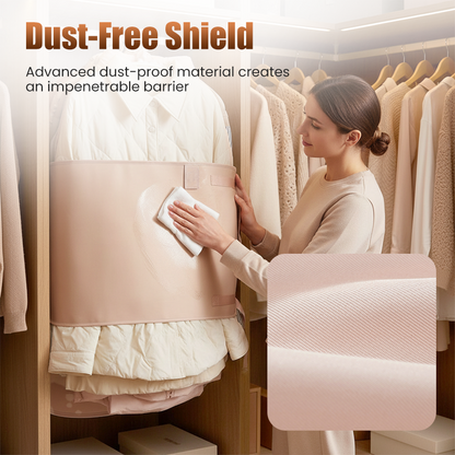 👚🛡️Dust-Proof Compression Clothing Cover for Wardrobes