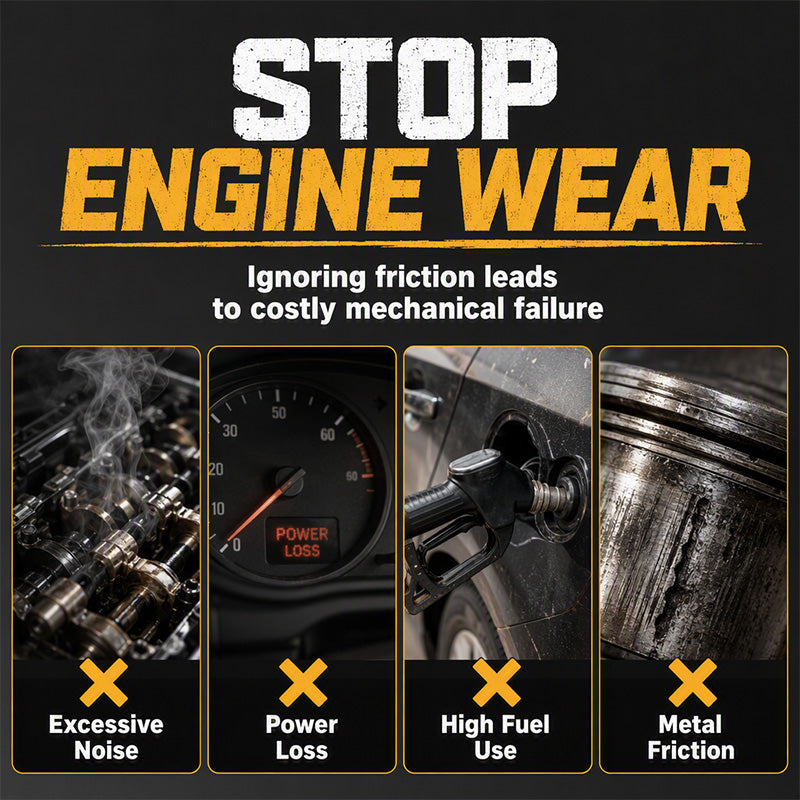 🔥Limited Time 50%OFF ⚡BUY 1 GET 1 FREE!!Anti-Wear Engine Additive