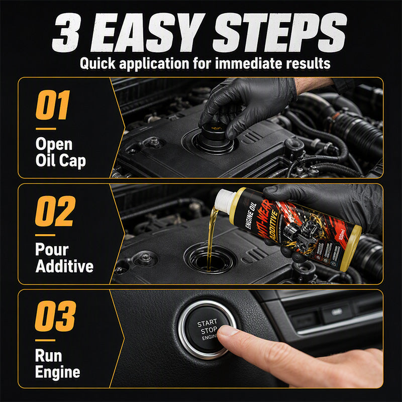 🔥Limited Time 50%OFF ⚡BUY 1 GET 1 FREE!!Anti-Wear Engine Additive